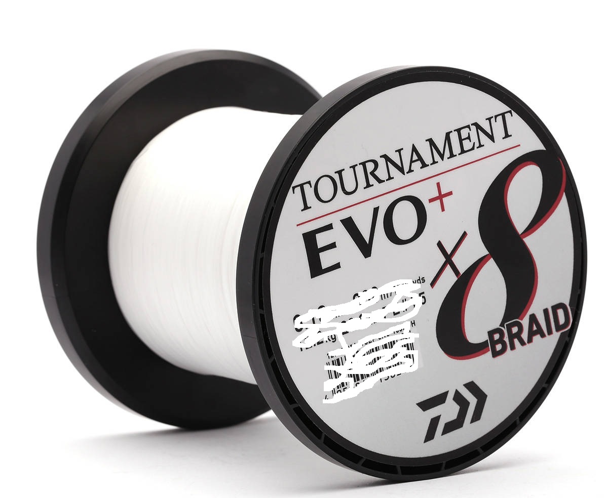 Daiwa Tournament 8 Braid Evo+ 0,14mm Biała