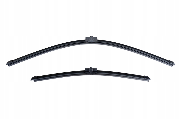 WYCIERACZKI SILBAK PŁASKIE KOMPLET PRZÓD + TYŁ DO PEUGEOT 207 207+ Strona zabudowy przód tył