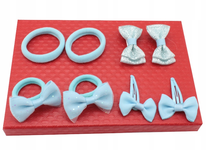 

Zestaw Ozdób Do Włosów Dla Dziewczynki Błękitny