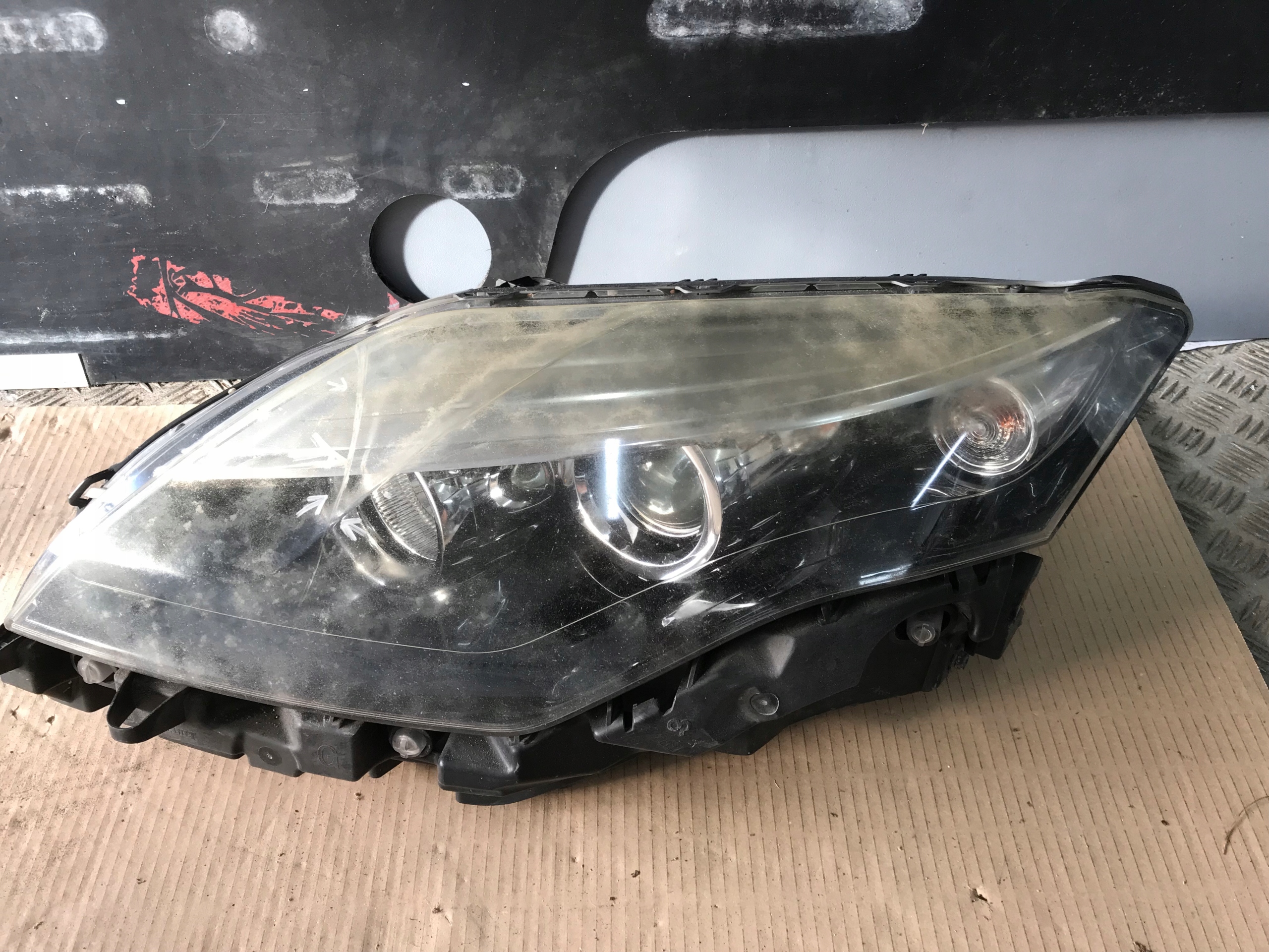 Frontscheinwerfer Renault Laguna BG 8990520889R LED Links Scheinwerfer Headlight - Thumbnail 1