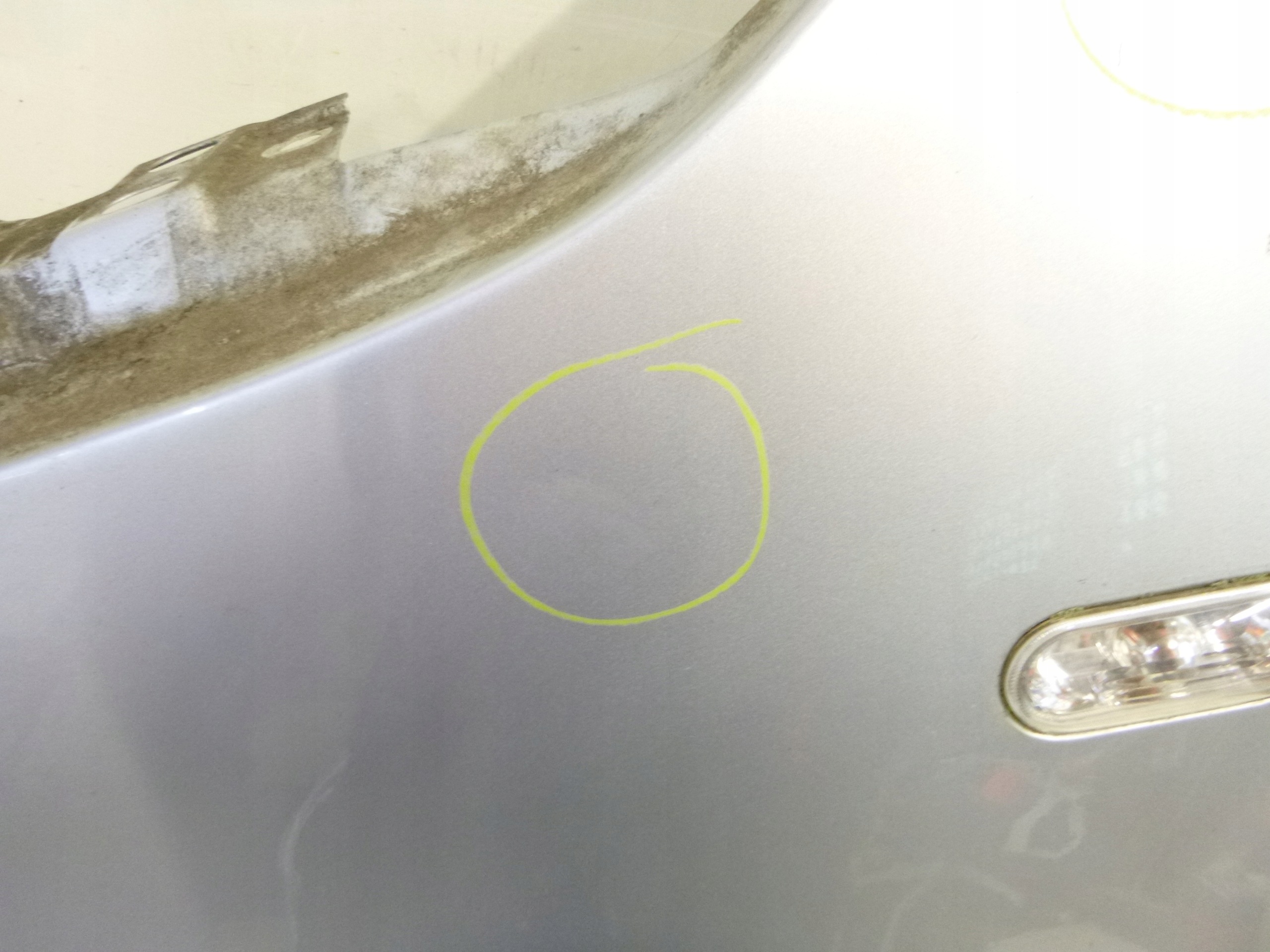 fender front left VW Lupo 3L LA7W srebny original 1998–2005