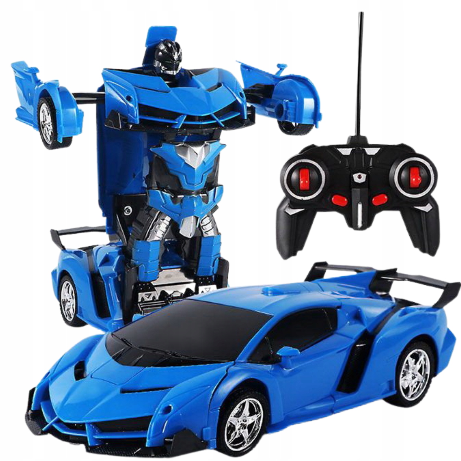 

Auto Robot Transformers 2w1 Pilot Światło Dźwięk