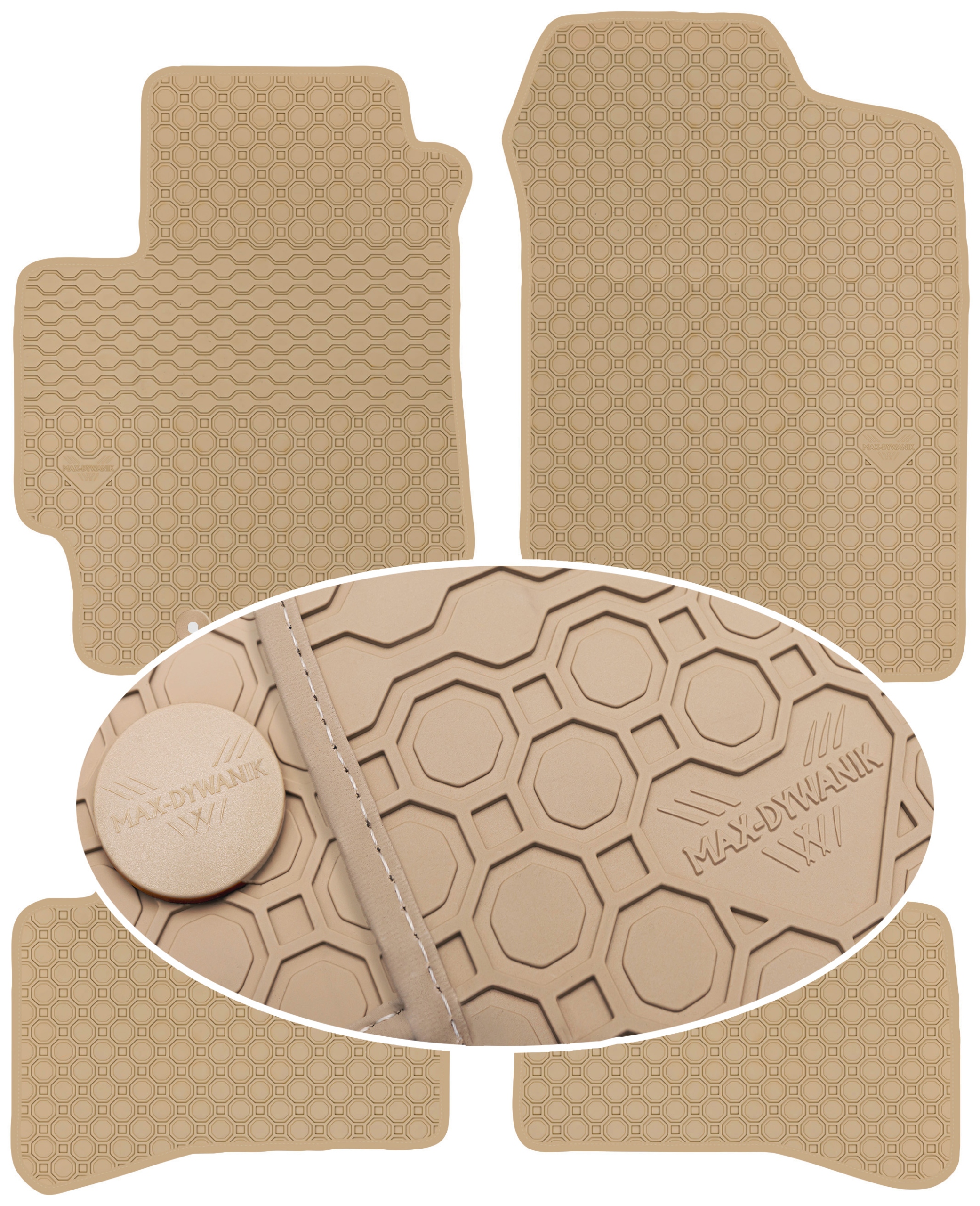 Коврики Max-Коврик резиновые 103229641000 4 el.