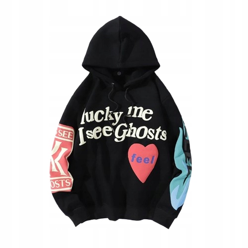 Pánská mikina s kapucí, mám štěstí, že vidím ducha L