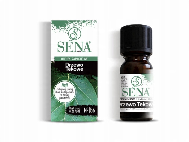 

Sena Olejek Zapachowy Drzewo Tekowe 8 ML NO/56