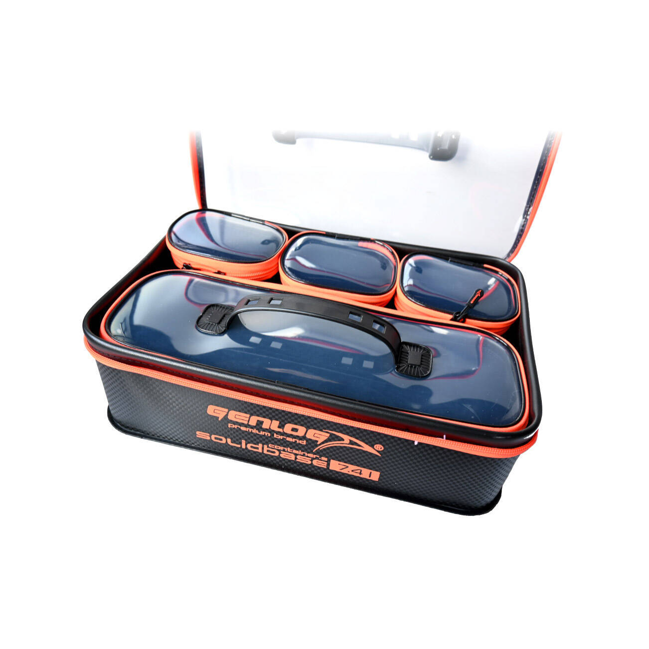 Zestaw 5 Pojemników Genlog Eva Solid Base Carbon