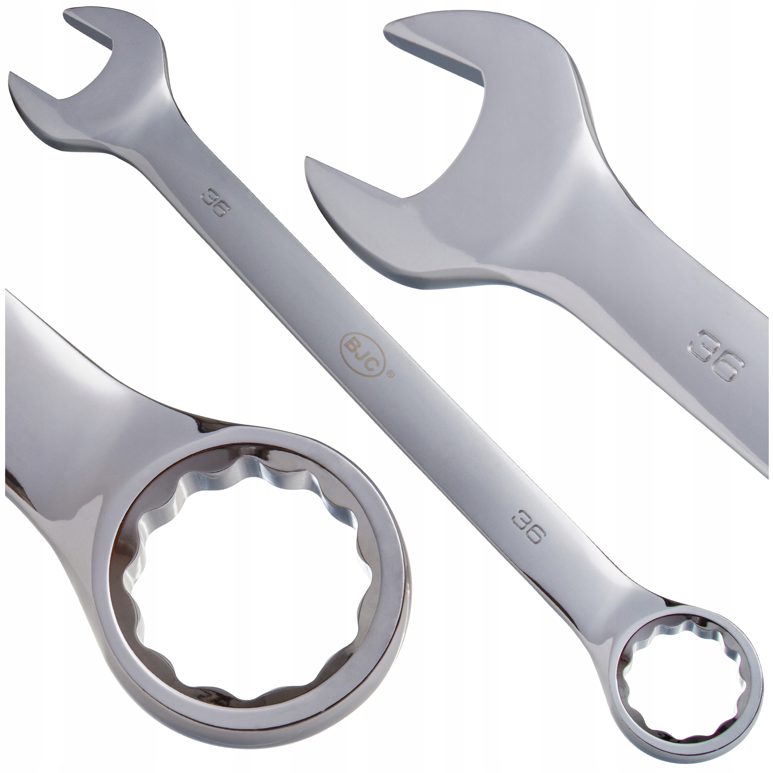 Klucz Płasko-oczkowy 36 mm Płaski Cr-v Mocny Solidny