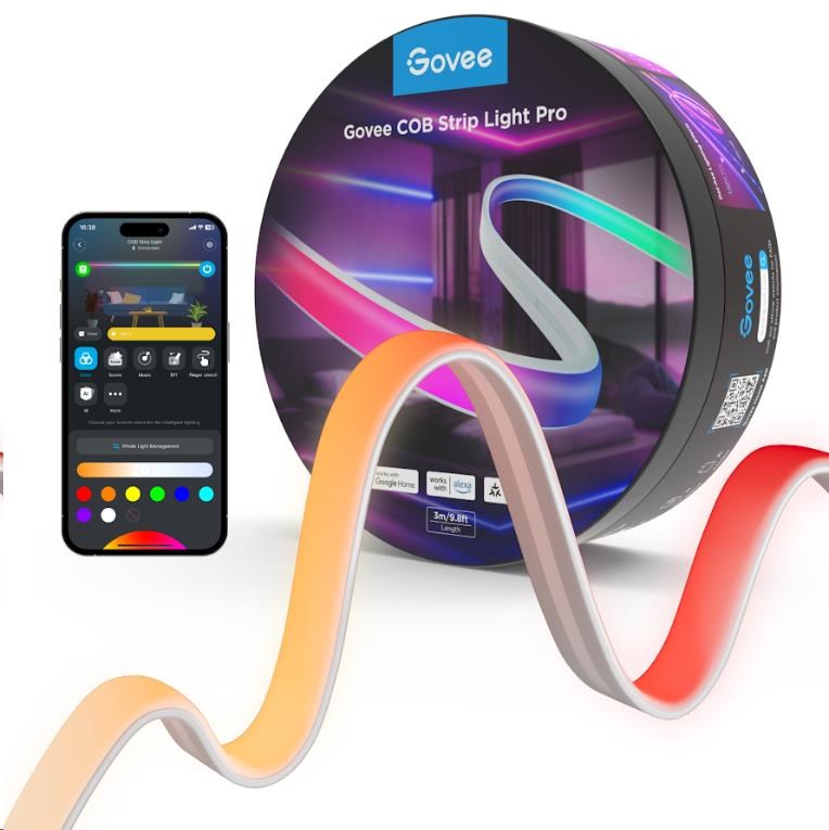 Govee Ultra Bright Rgbicw Pro 3m pásek Matter H61E53D1