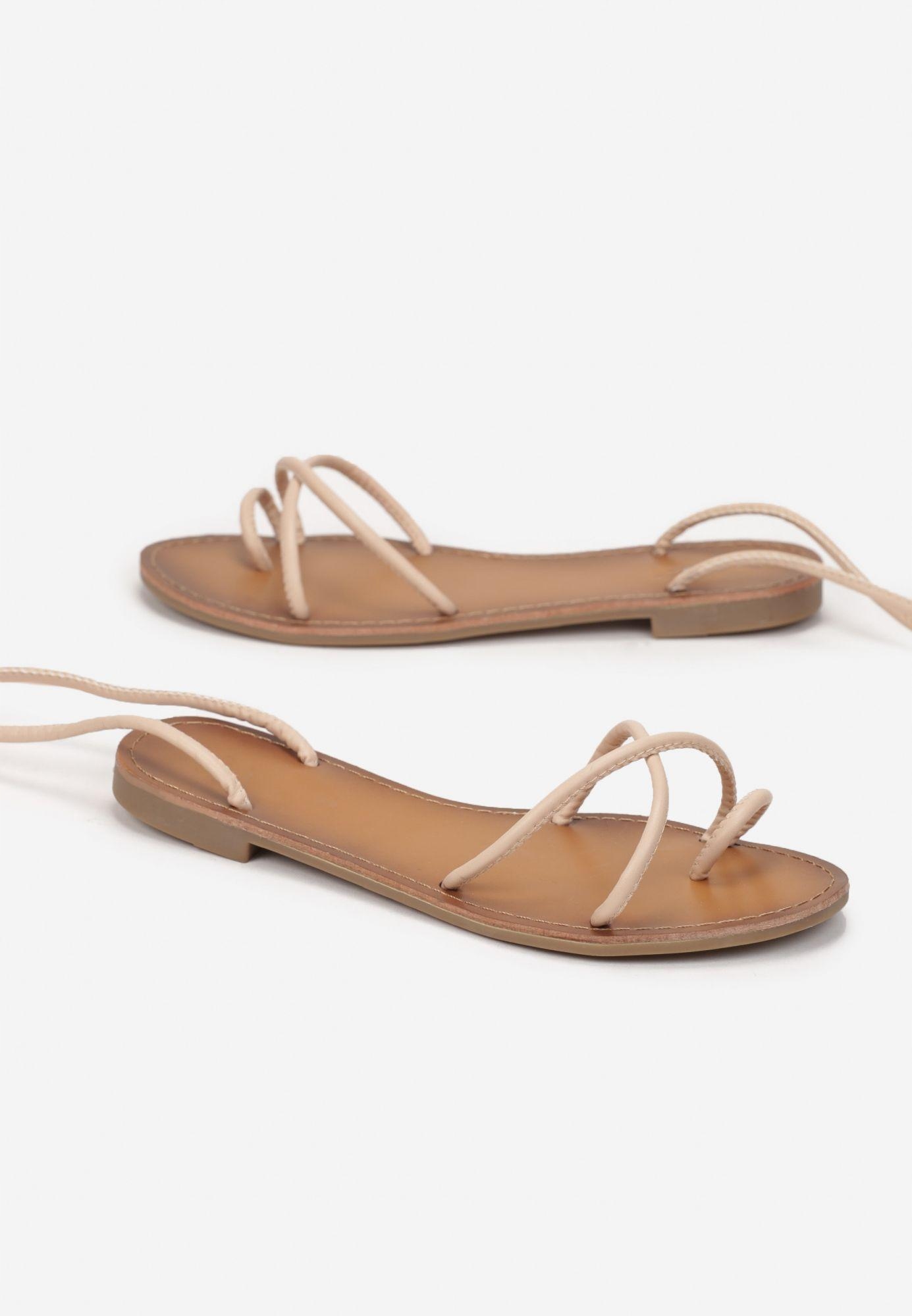 

Renee Beżowe Sandały damskie 37 Casual