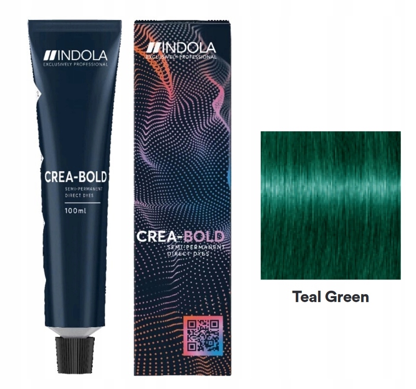 Indola Creabold farba do włosów TEAL GREEN 100ml