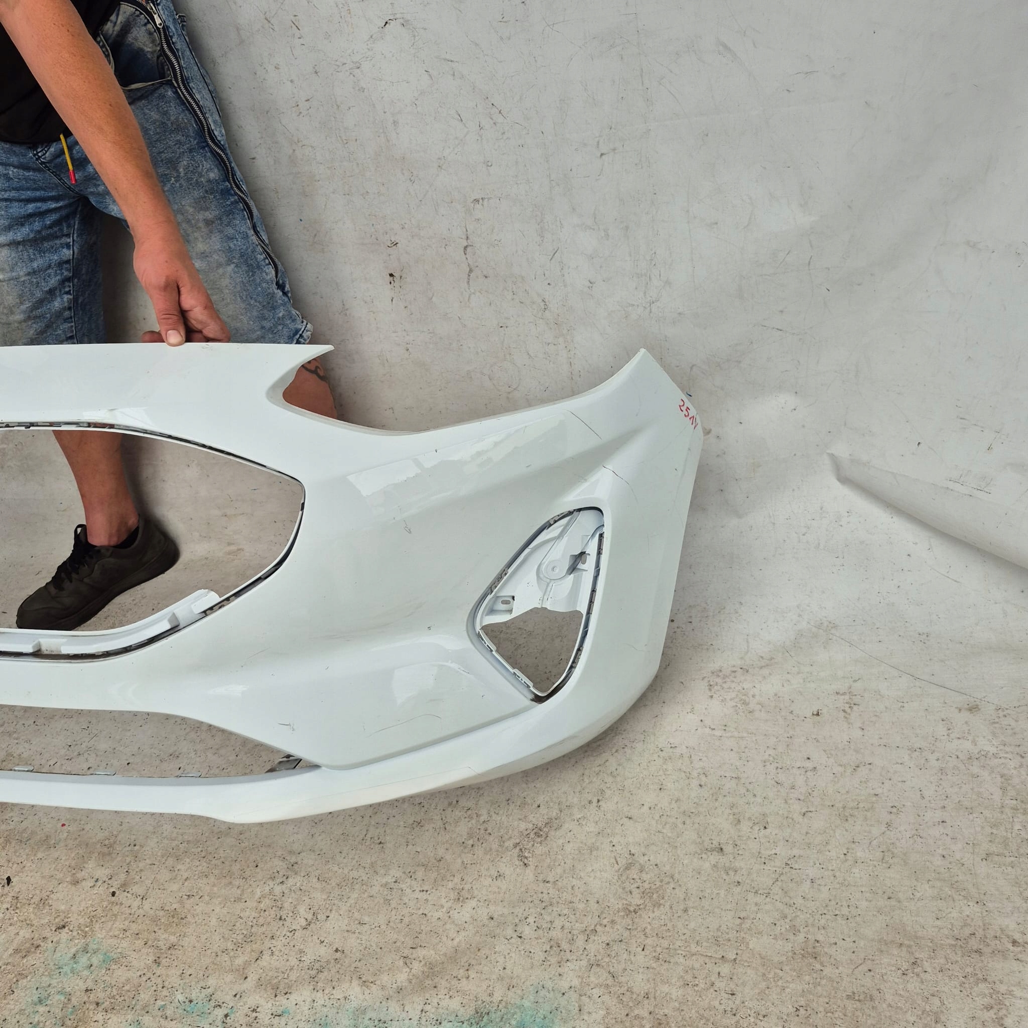 FORD FIESTA MK8 LIFT 21- bumper front front without DZIUR N1BB-17757-A