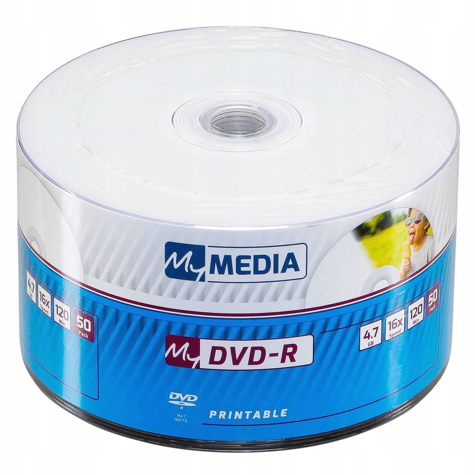 

Płyta DVD Verbatim Dvd-r 4,7 Gb 50 szt. MyMedia