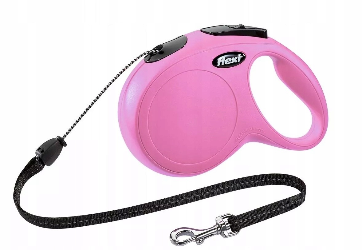 

Smycz dla psa Flexi automat M Linka 8 M 20 Kg róż
