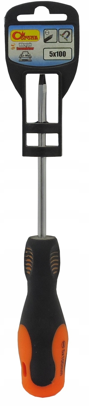 WKRĘTAK PŁASKI 5X100mm CORONA