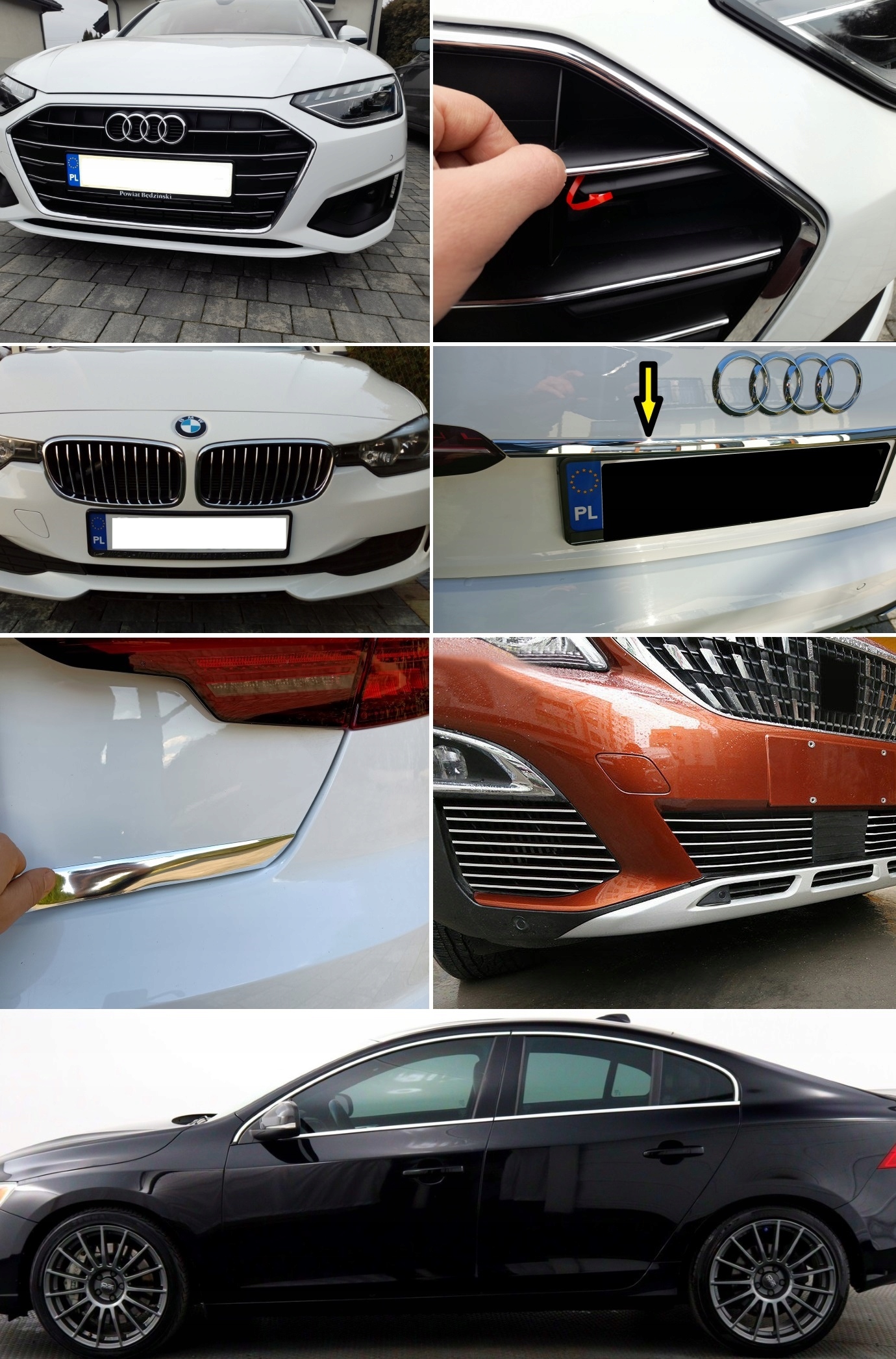 LISTWA CHROM 6mm 8m CHROMOWANA OZDOBNA TAŚMA DWUSTRONNA SAMOCHODOWA TUNING Producent New Vision