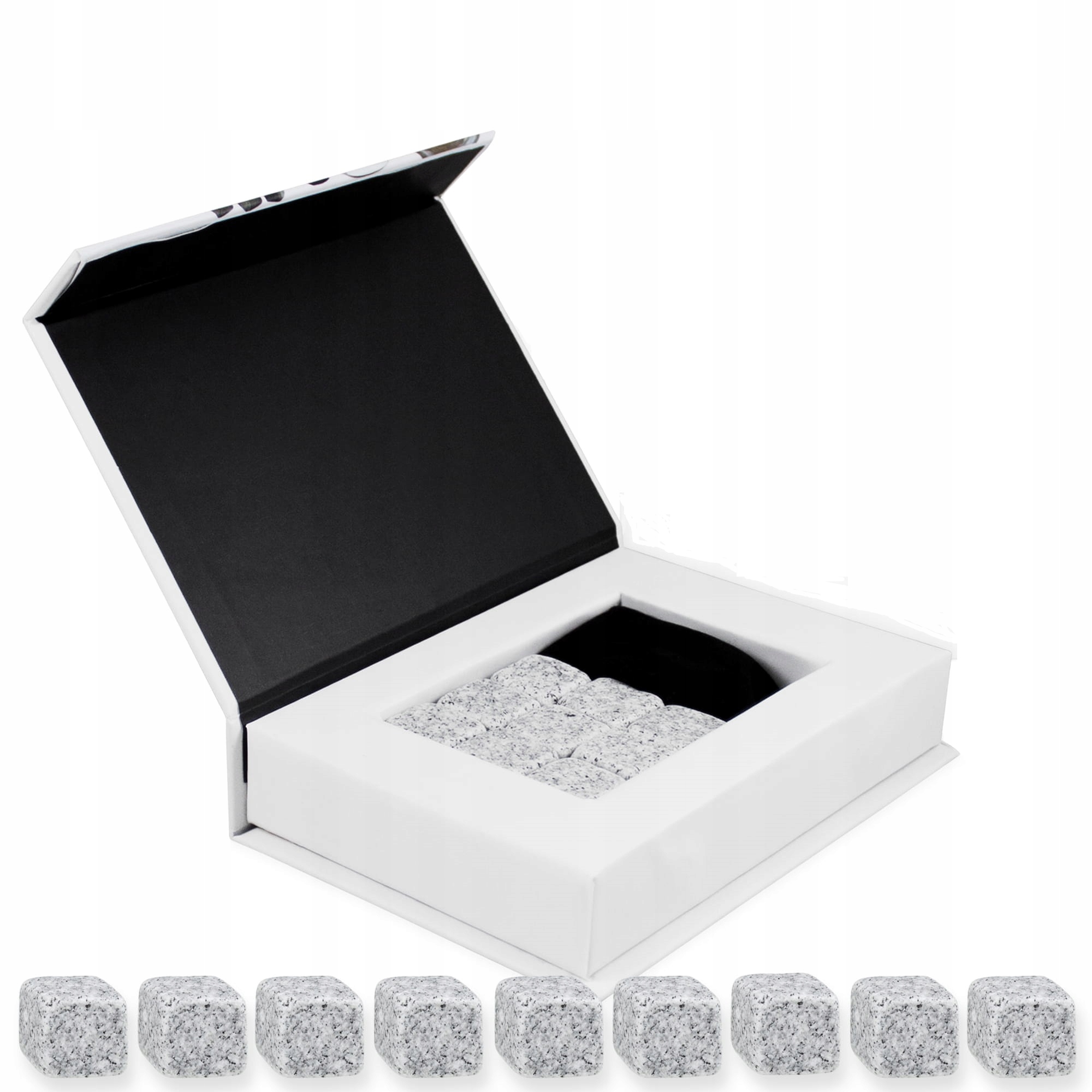 Zestaw 9 kostek granitowych - 2cm - GSzhh037