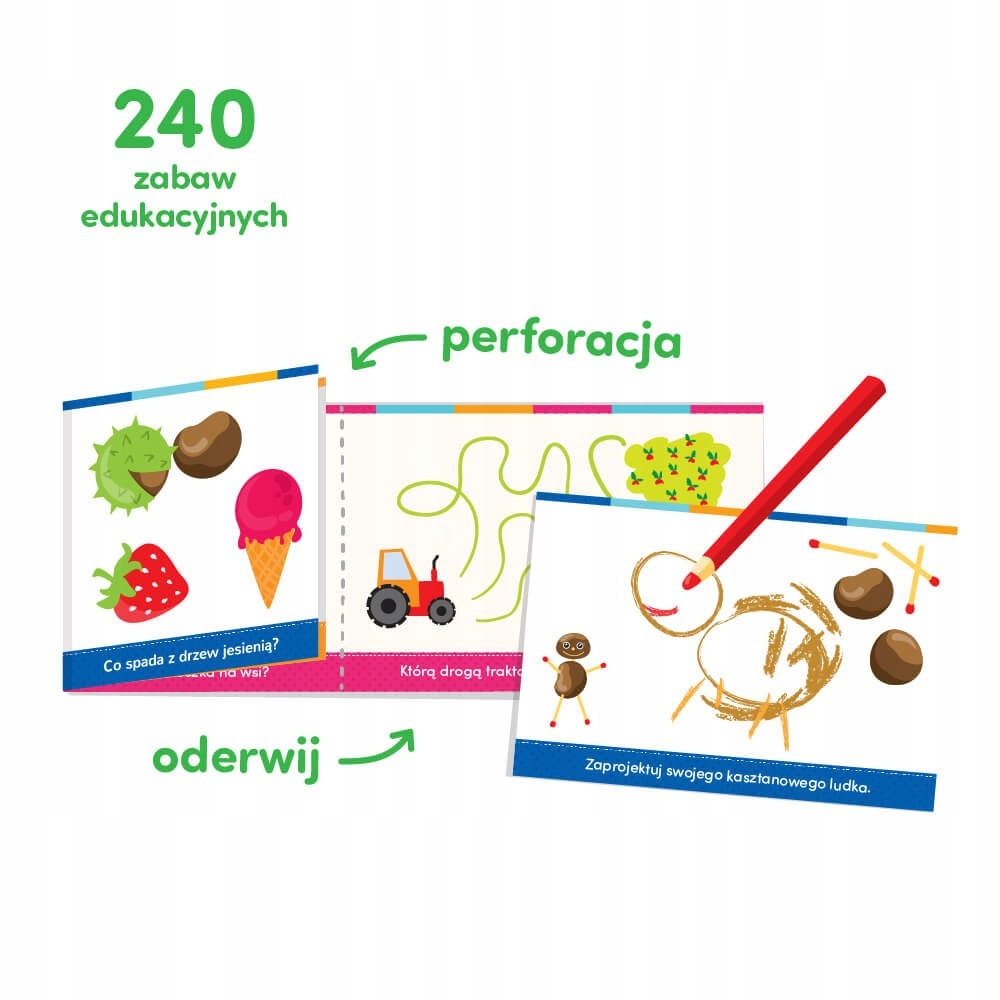 Książka Dla 3 Latka ZABAWY LOGICZNE Do Zabawy Płeć chłopcy dziewczynki