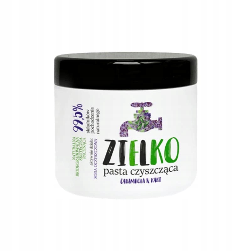 

Zielko pasta czyszcząca, carambola kaki, 500 g