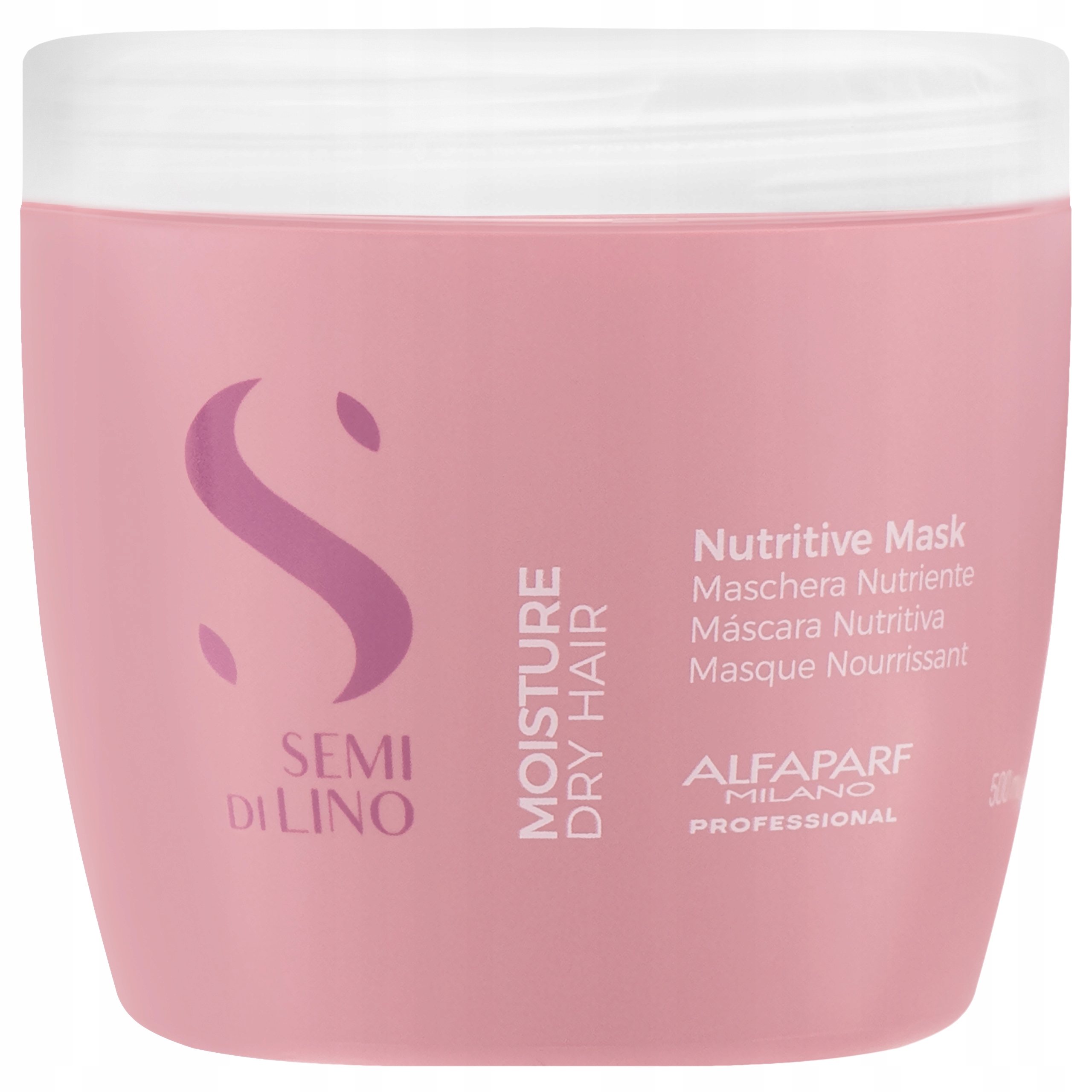 Alfaparf Semi Di Lino Moisture Hydratační maska pro suché vlasy 500 ml