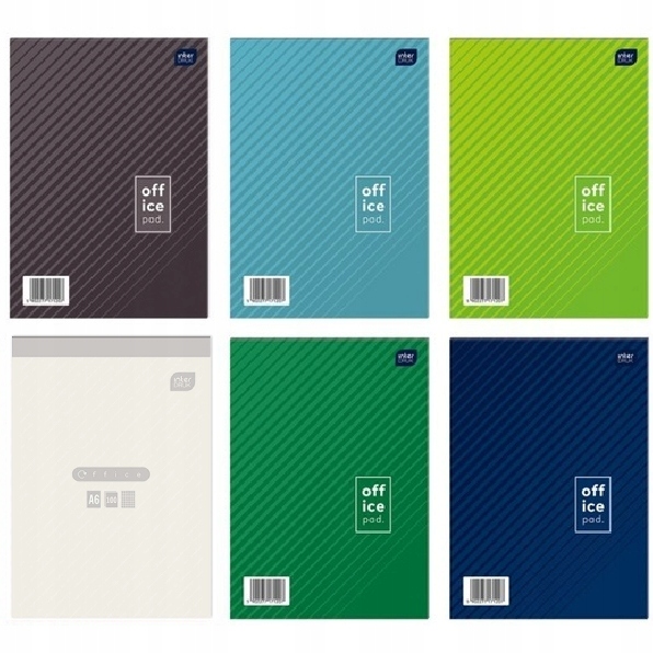 BLOK LISTOWY BIUROWY NOTES A6 100K KRATKAINTERDRUK