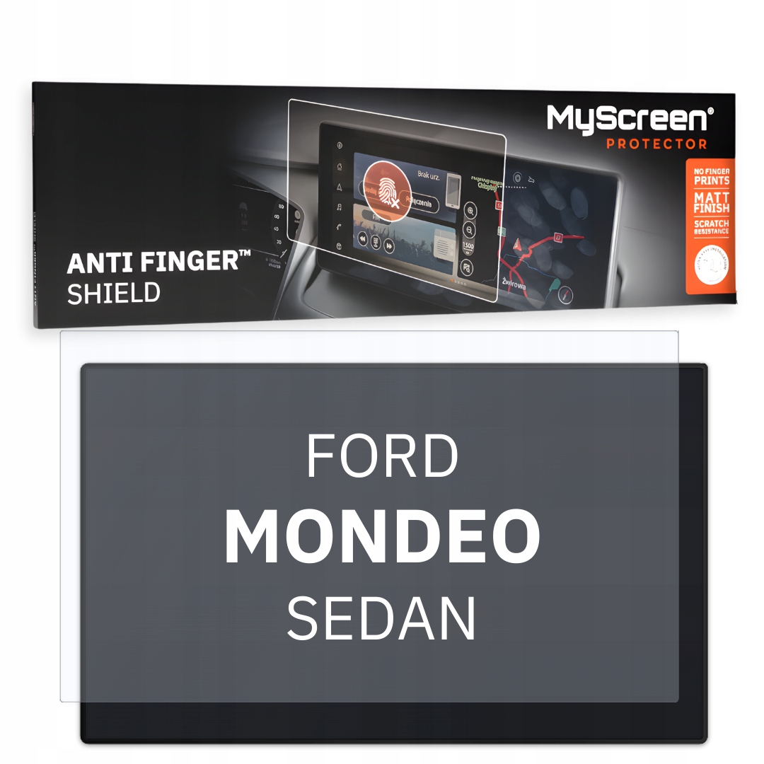 Matná fólie pro Ford Mondeo Sedan 2014 2019 8" MyScreen Anti Finger