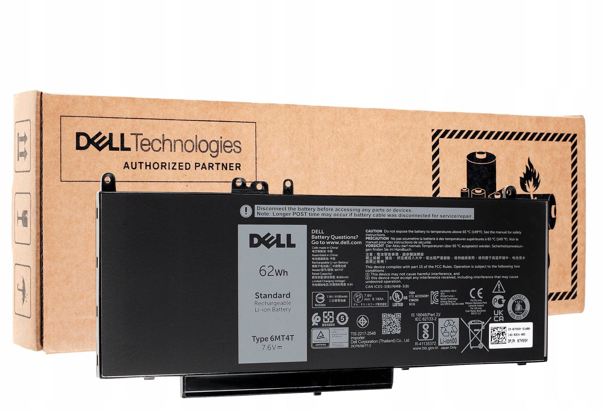 Originál Batéria Dell Latitude E5470 E5570 6MT4T