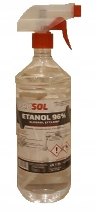 

Alkohol Etylowy Etanol Spirytus 96% 1l