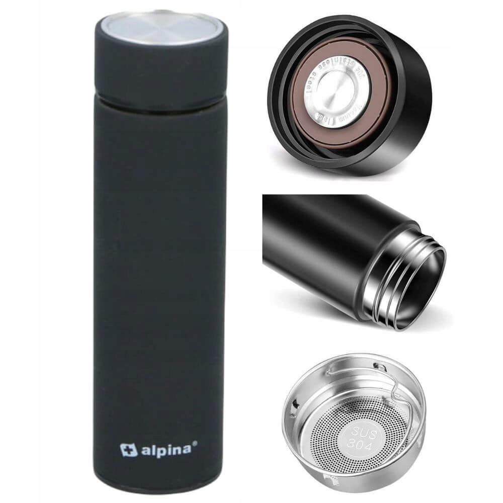 

Termos Kubek Termiczny Turystyczny Bidon Sitko