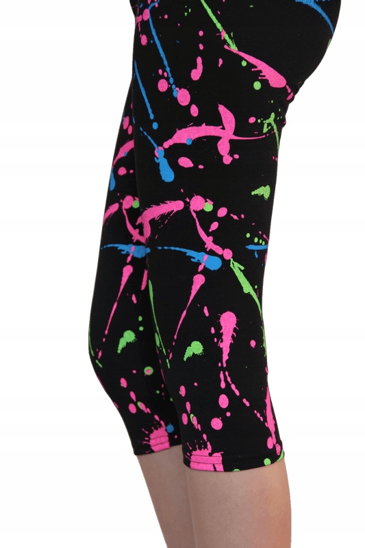 

Legginsy 3/4 Getry Rybaczki Nadruki r.140