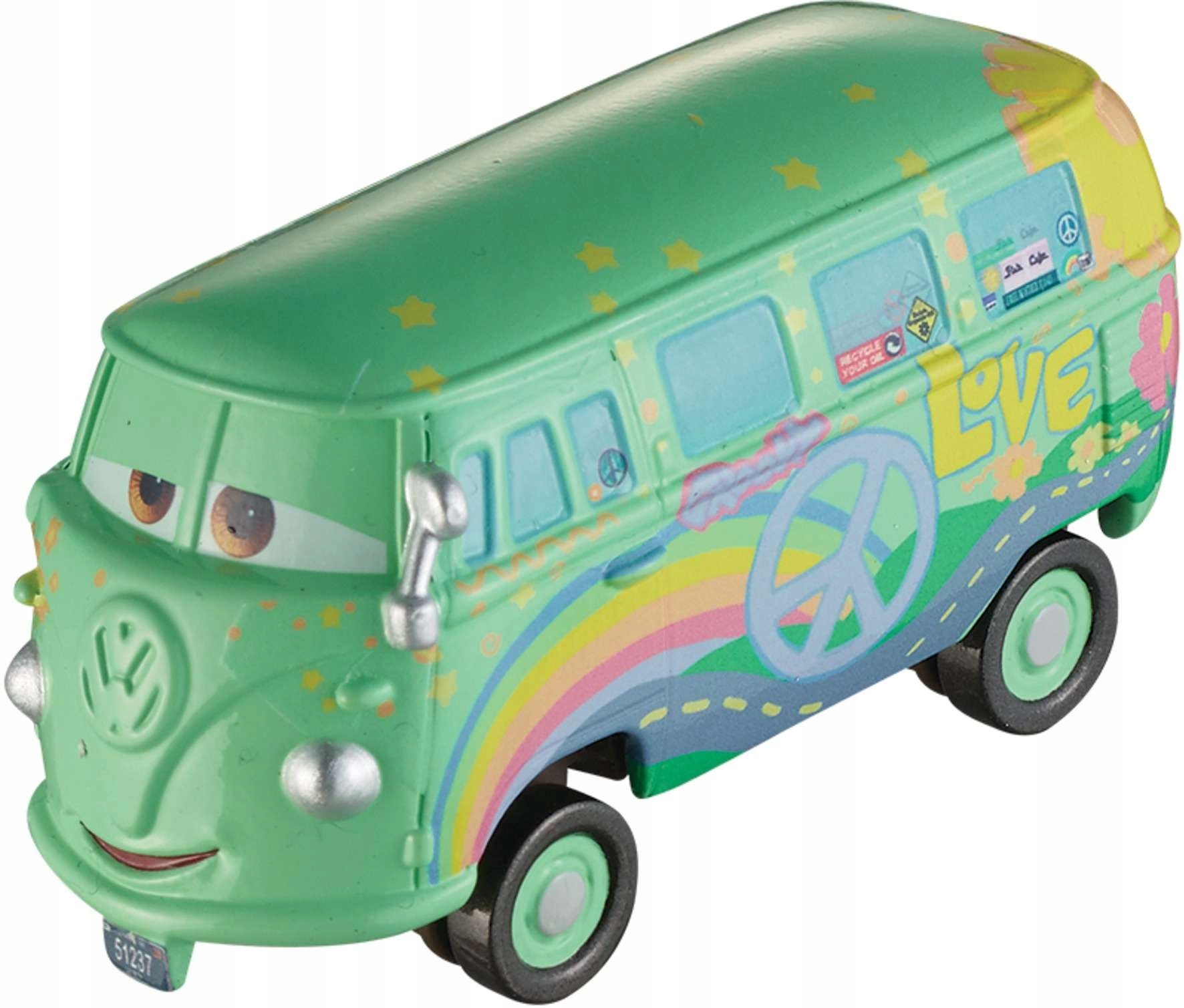 AUTA CARS 3 METALOY SAMOCHODZIK AUTKO FILLMORE FLL37 MATTEL Rodzaj pojazdu pojazdy z bajek