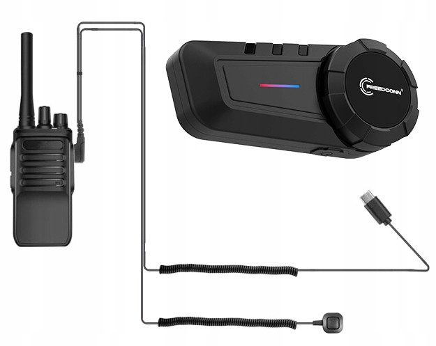 INTERKOM MOTOCYKLOWY FREEDCONN KY PRO V3 PL 2szt Maximum range 1000 m