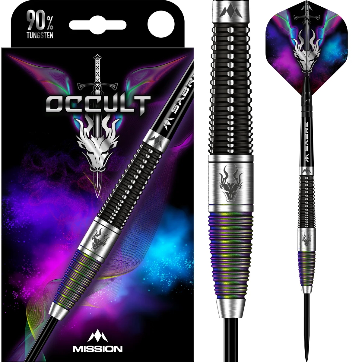 Lotki Rzutki Dart Mission Occult 90% Wolfram 25g
