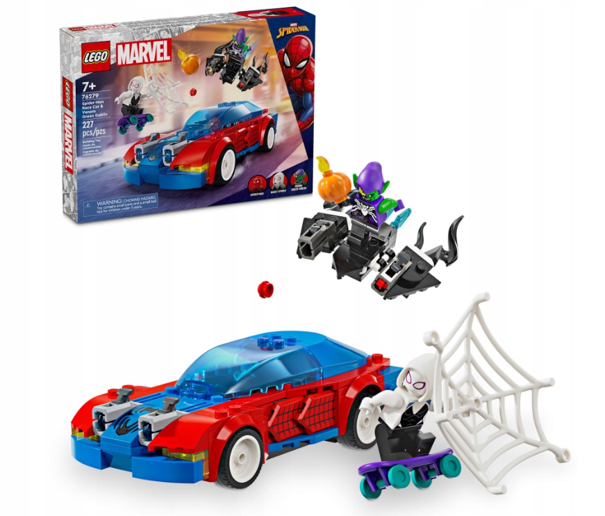 Lego Marvel Heros Závodní Spider-Mana a Zelený Goblin 76279