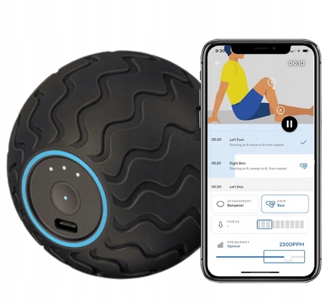 Masażer roller Therabody Wave Solo Czarny