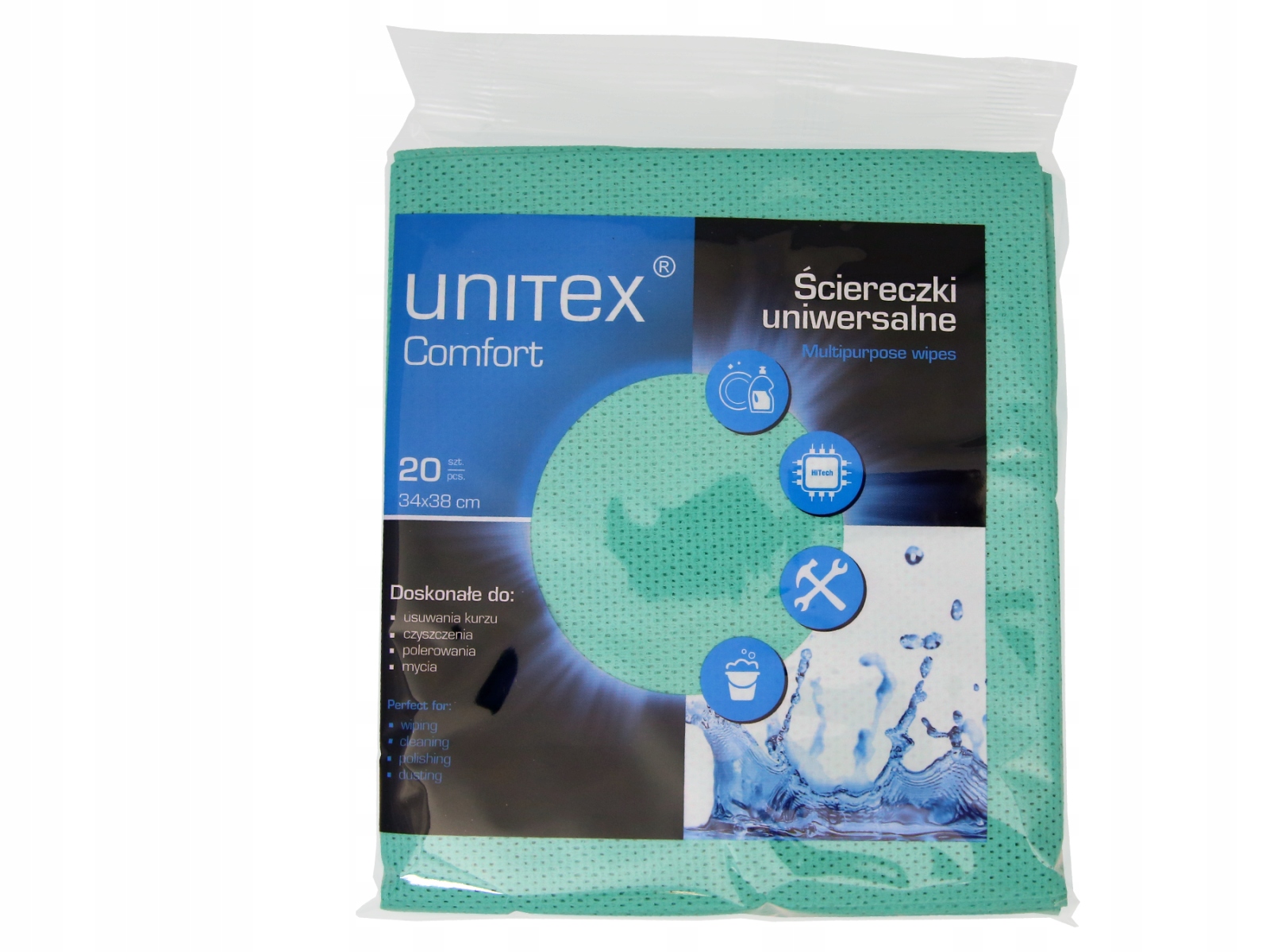 

Unitex Comfort Green Pack 20 Ściereczek