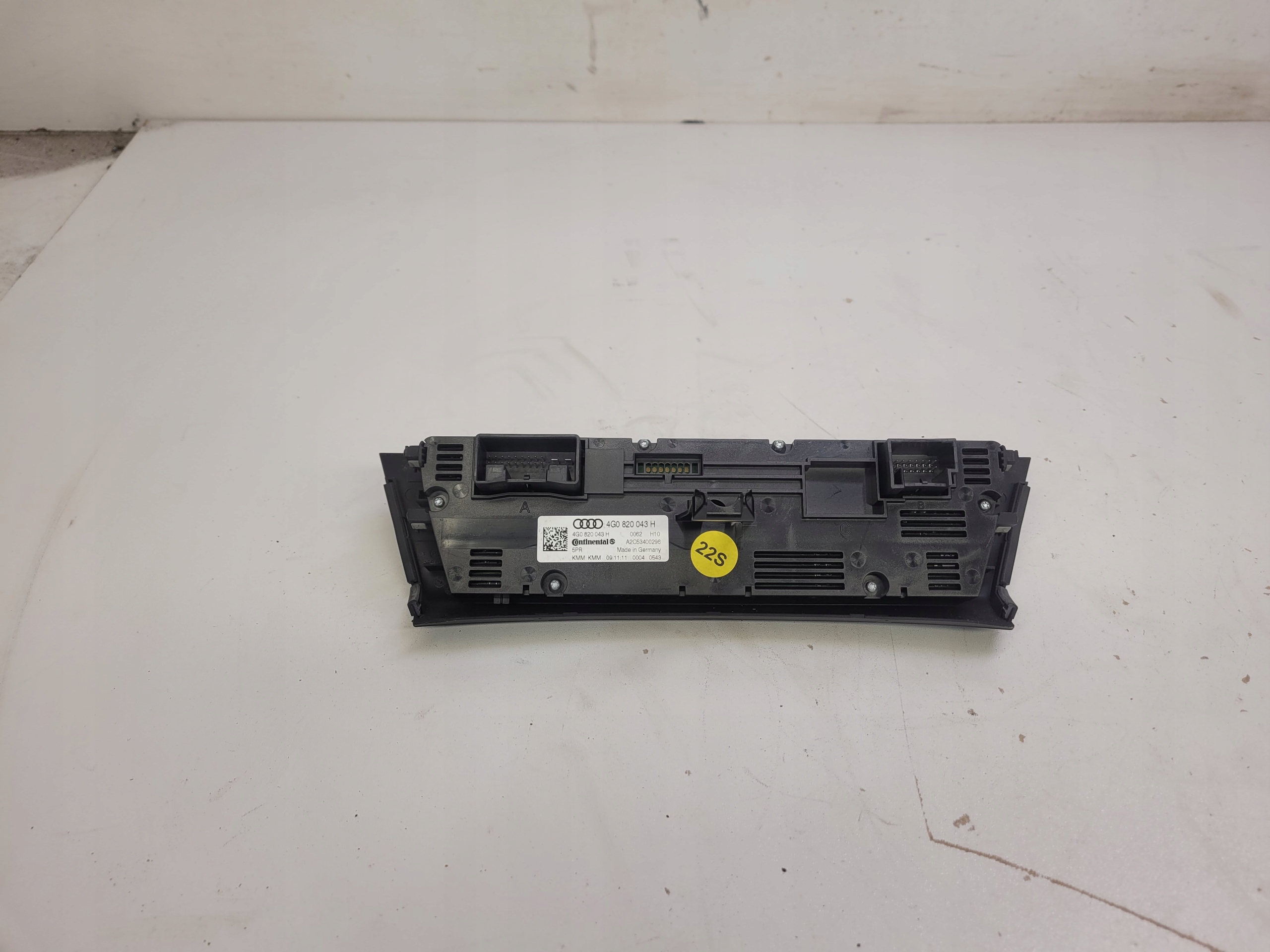 PANEL KLIMATRONIK AUDI A6 C7 A7 4G0820043H