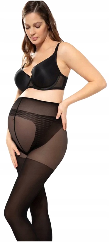 GATTA RAJSTOPY CIĄŻOWE PROTECT 100 DEN NERO 5-XL Marka Gatta