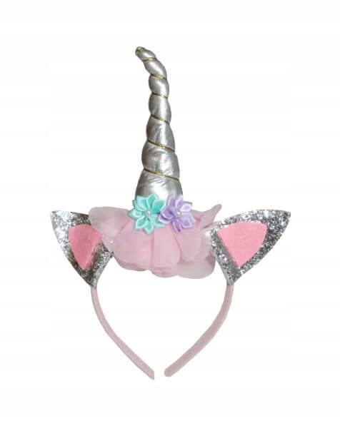 

Opaska Jednorożec Z Rogiem Róg Świeci Uszami