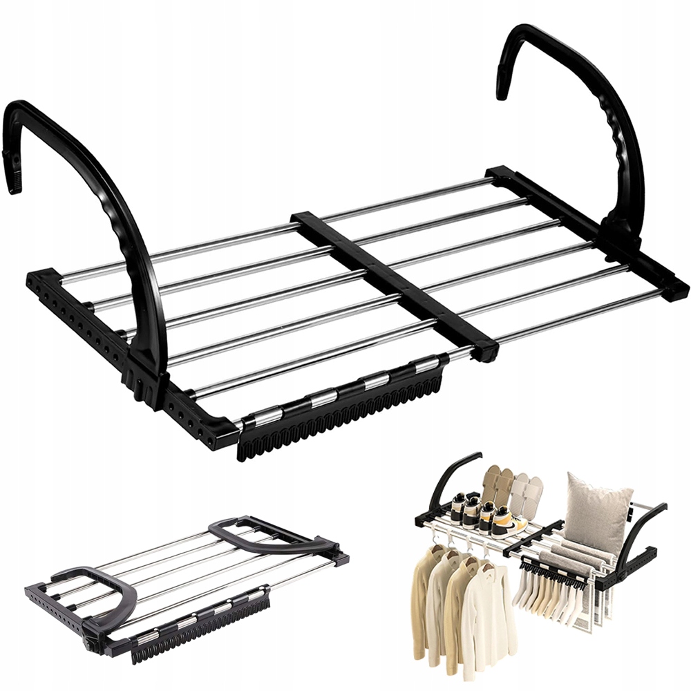 Levně Sušák Ohřívač radiátorů Balkon Zahrada 64-110 cm