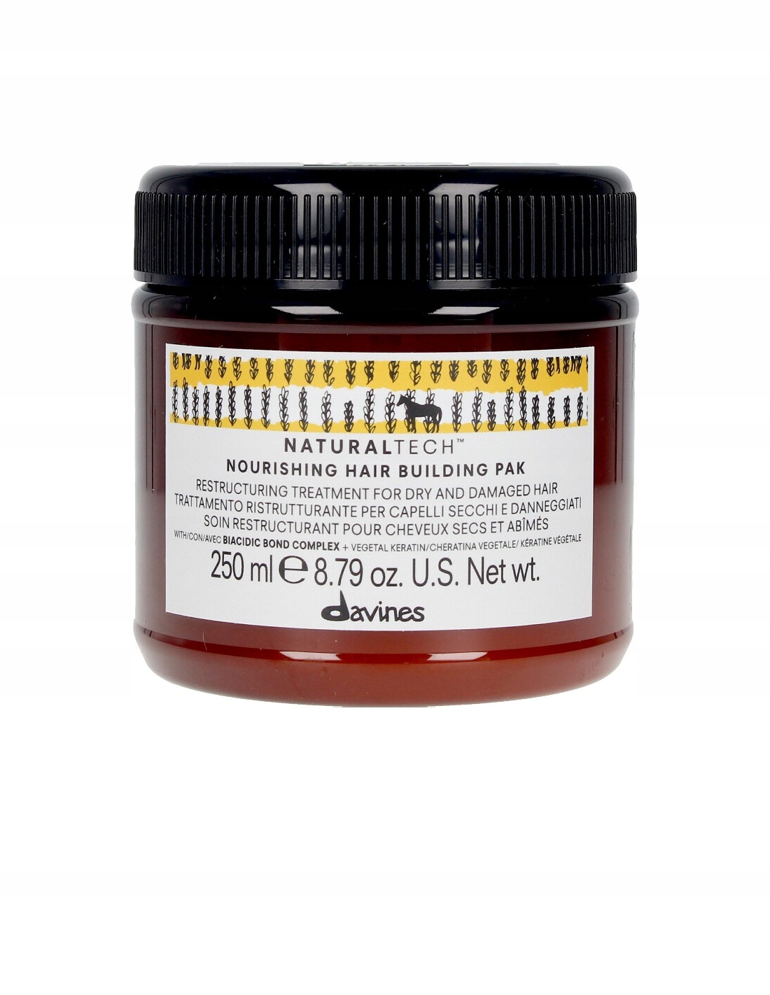 DAVINES NOURISHING HAIR BUILDING PACK MASKA MASKA ODBUDOWUJĄCA 250ML