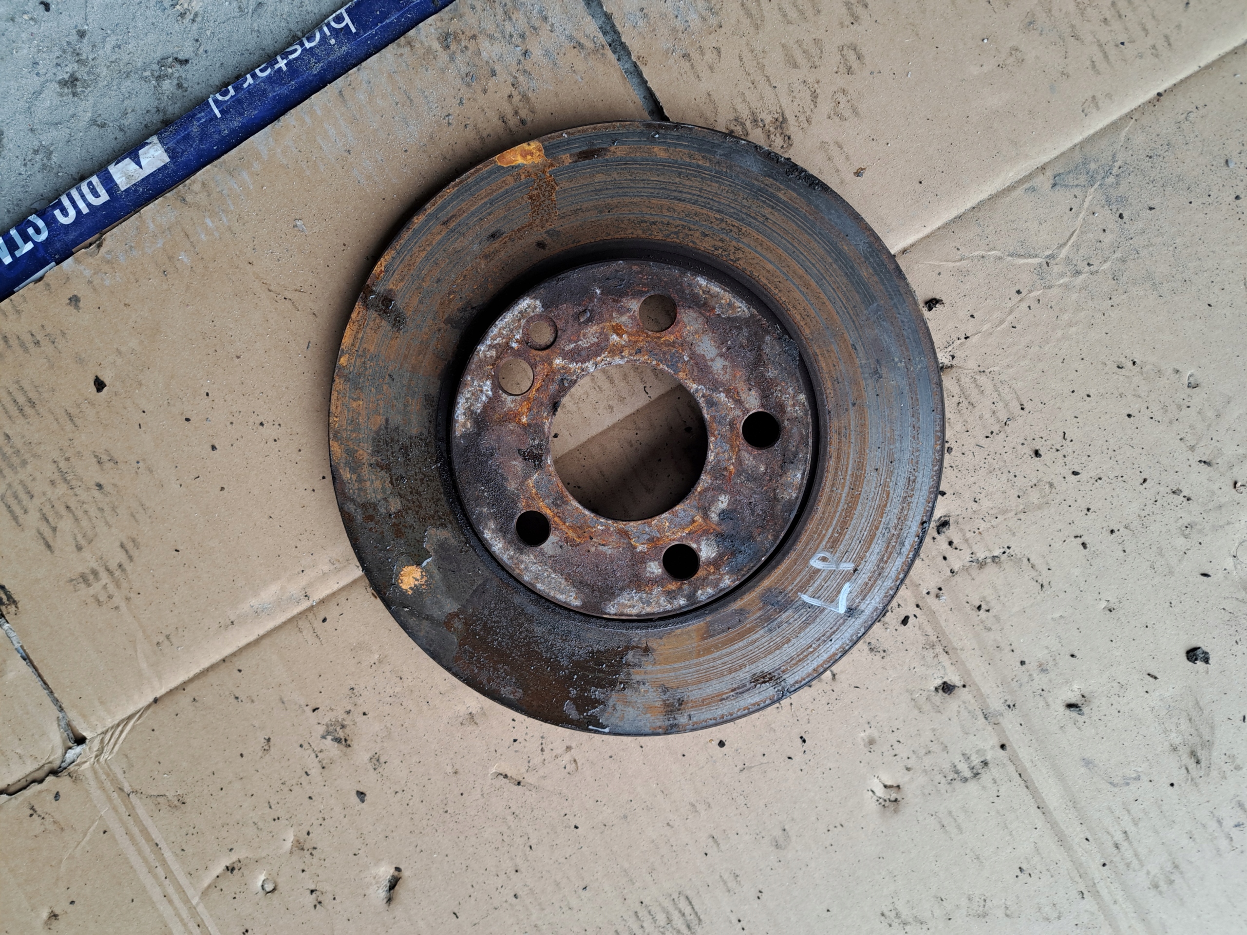 disc brake left front MERCEDES A KLASA W169 2.0 CDI