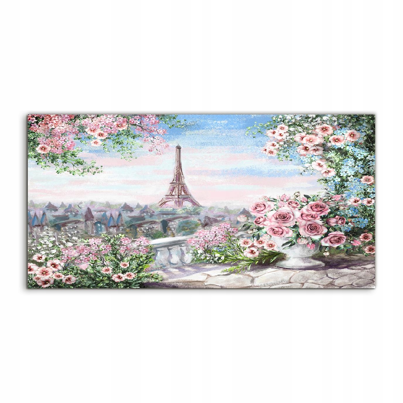 

Fotoobraz akryl 140x70 ścienny Lato Paryż Miasto