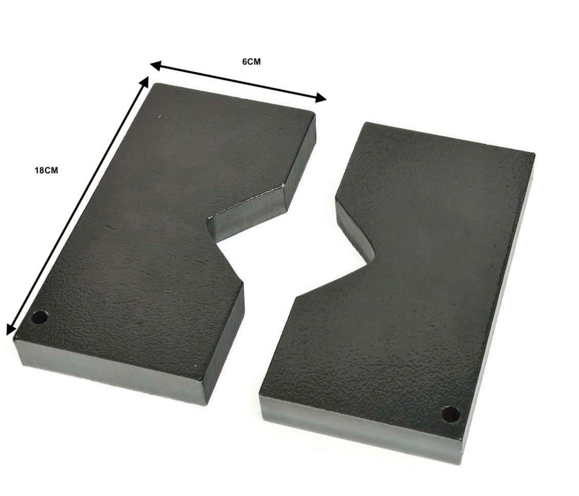 PRYZMY Z WYCIECIAMI DO PRASY 6T 12T 20T 30T MOCNE GRUBE Kod producenta PDPWM