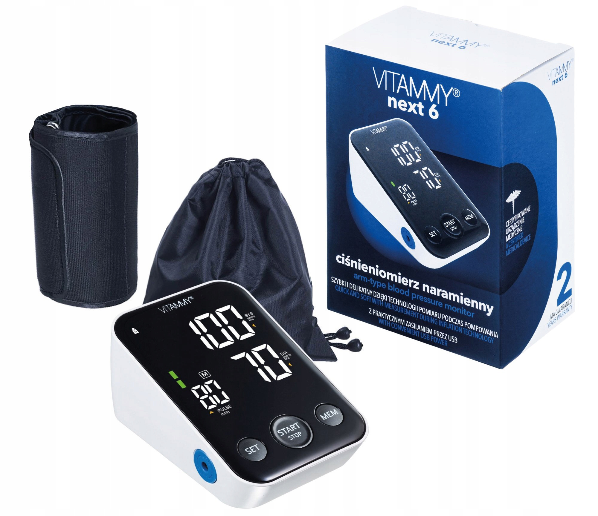 Ciśnieniomierz Vitammy Next 6