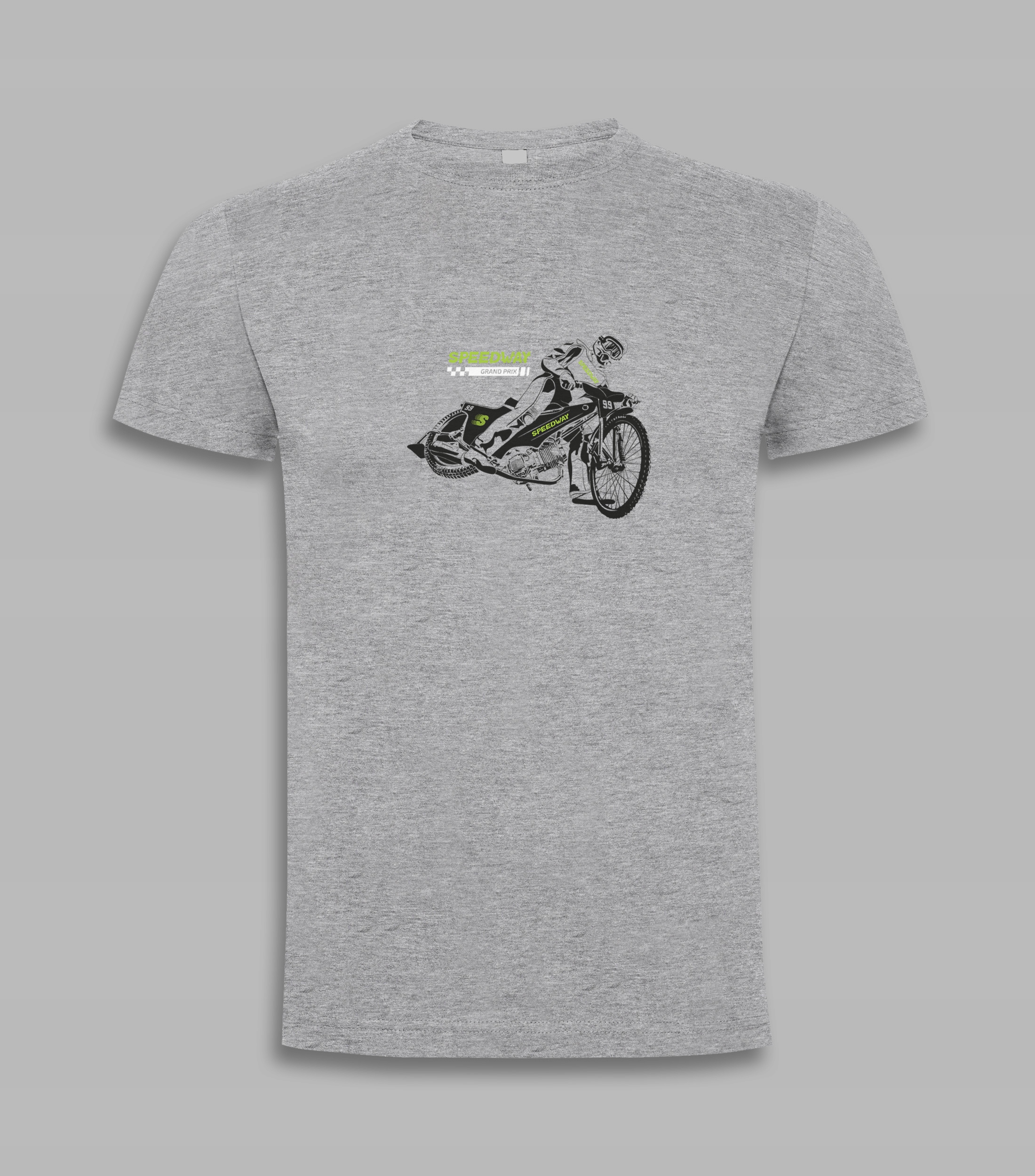 T-shirt żużel koszulka SPEEDWAY GP Szary XL