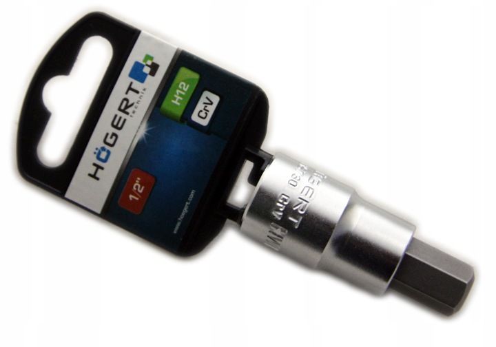 

Nasadka 1/2'' z końcówką Hex Imbus 12mm Hogert