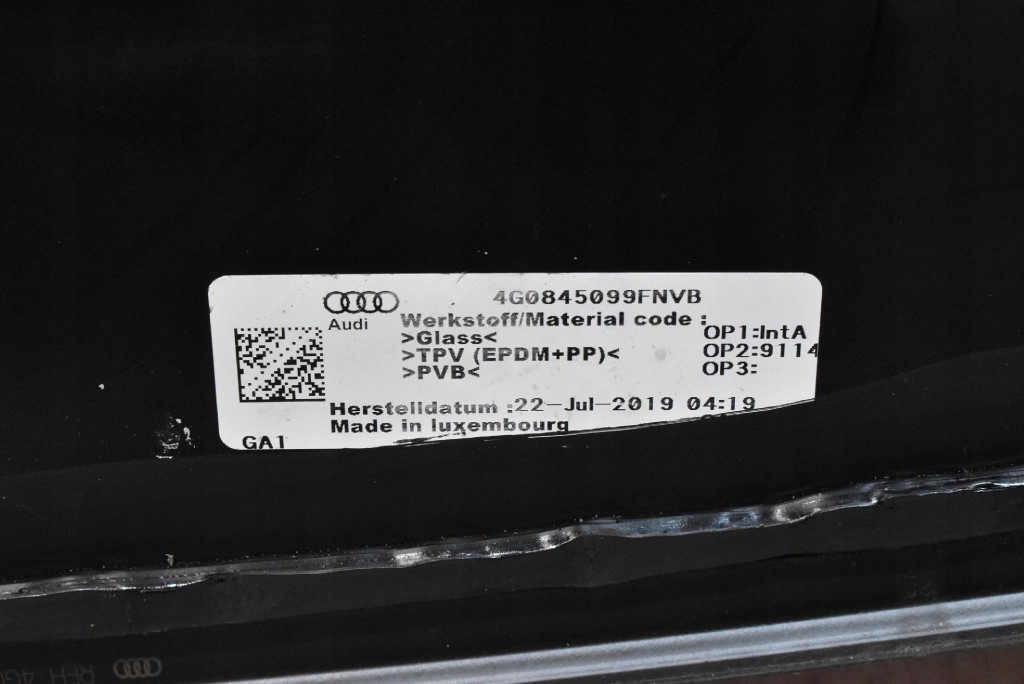 window front front iron 4G0845099FNVB 8U0955559B AUDI A6 C7 14-20