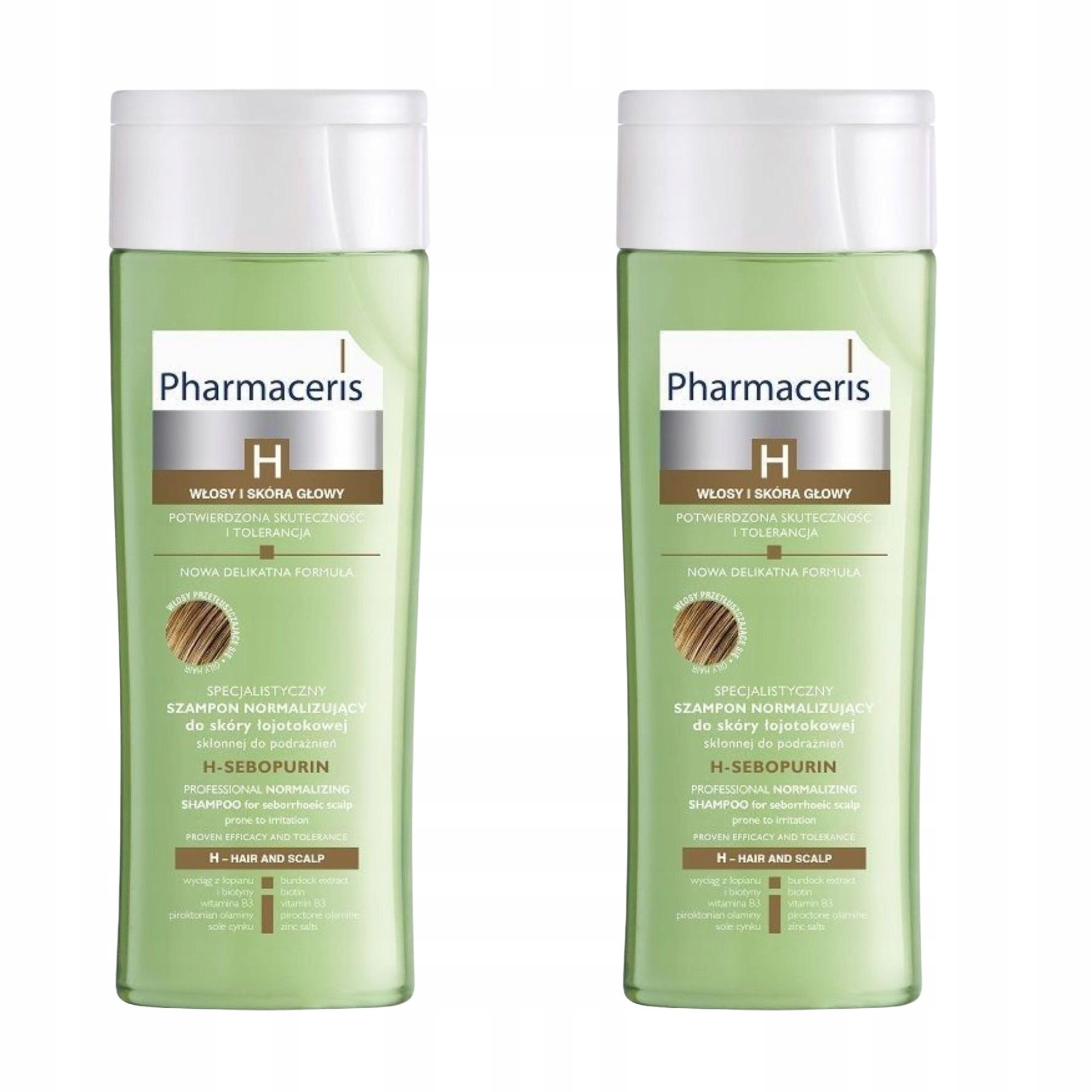 Pharmaceris H Sebopurin szampon normalizujący do skóry łojotokowej 250 ml