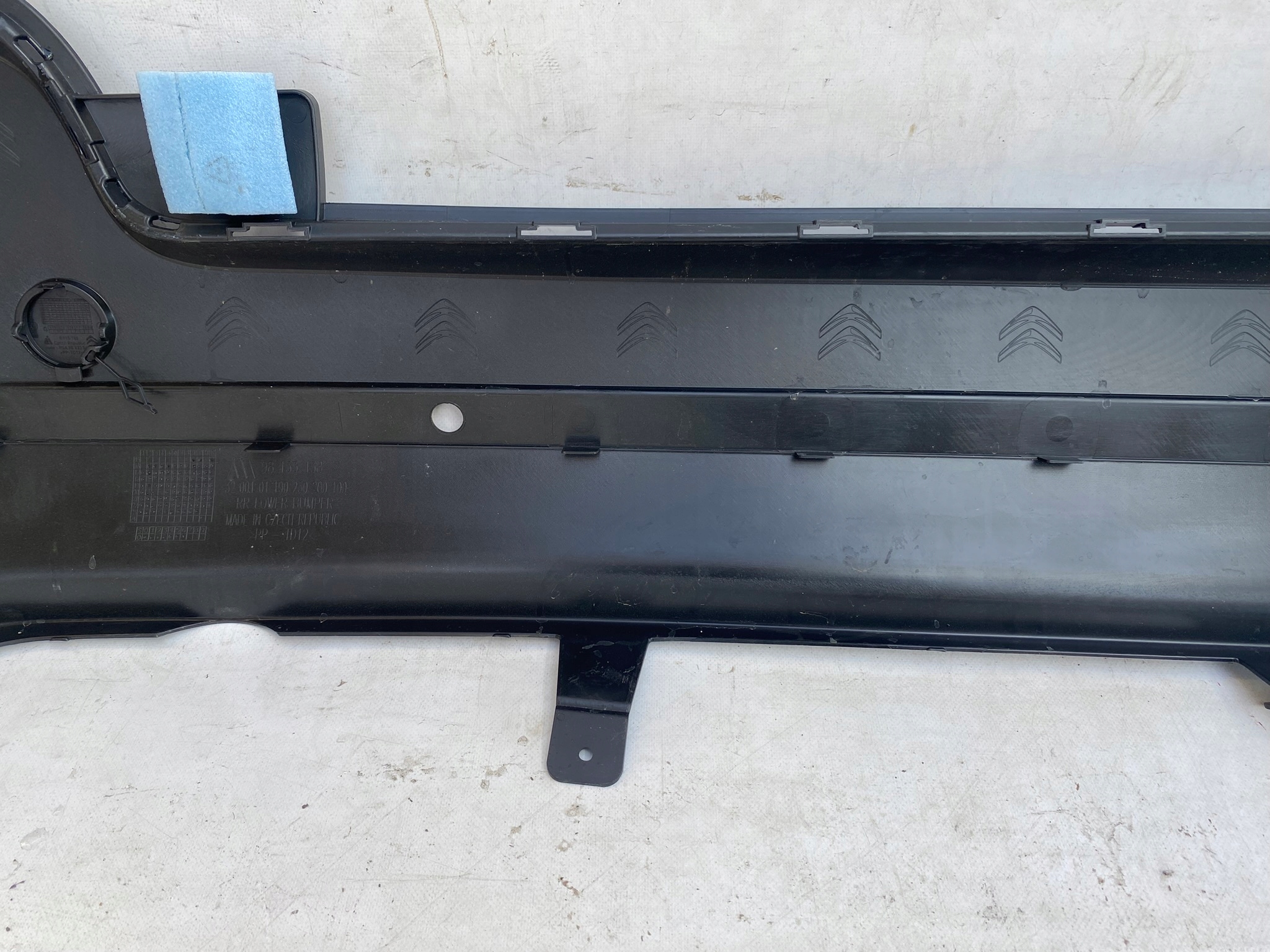 CITROEN C3 III 3 16- accessories bumper SPOILER rear part