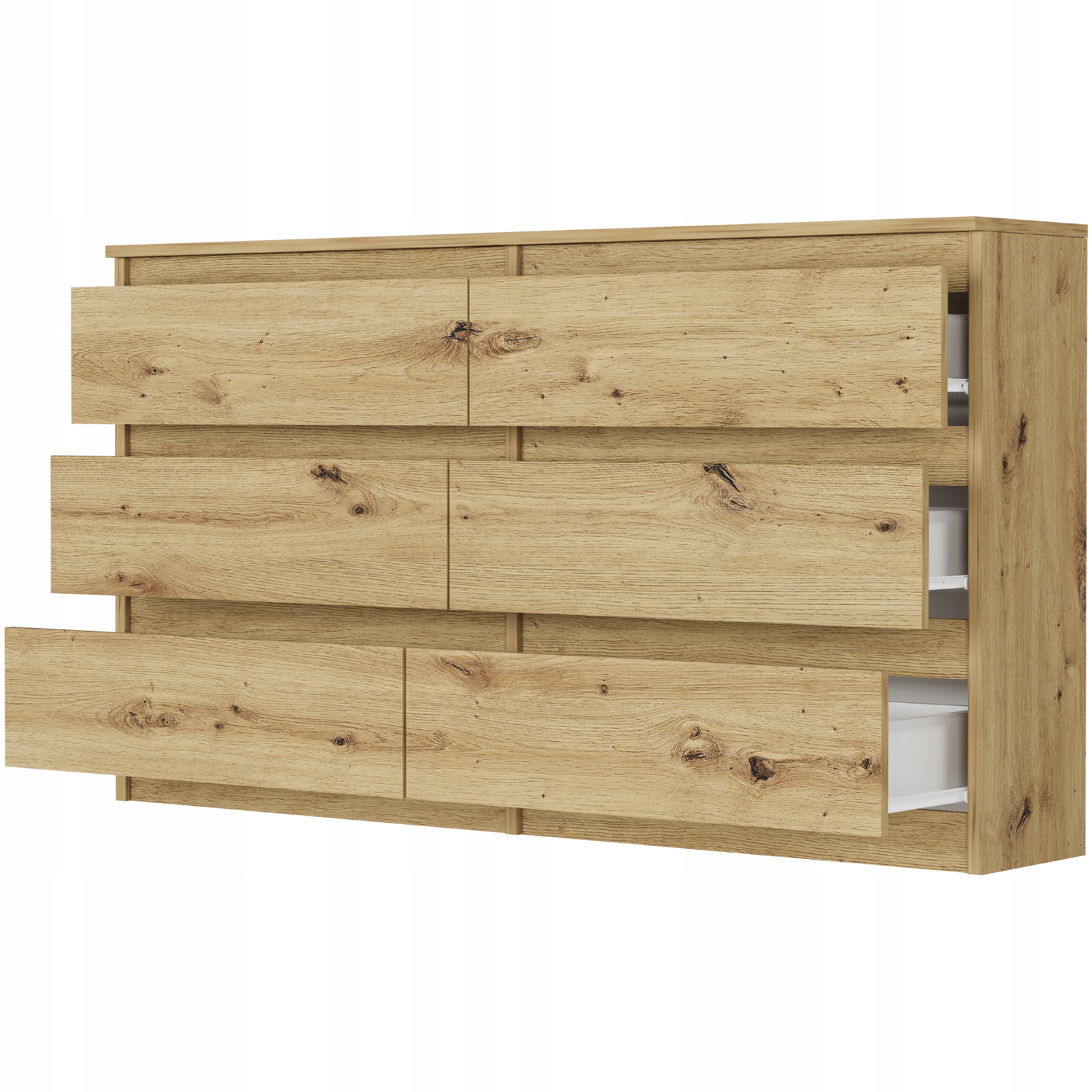 KOMODA 140 CM SZAFKA 6 SZUFLAD PRODUCENT PL R-140 ARTISAN